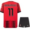 AC Milan Ibrahimovic 11 Hjemme 23-24 - Barn Draktsett